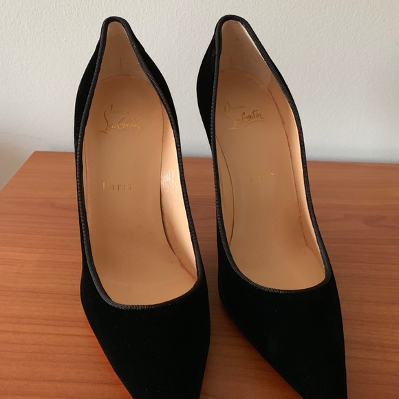 NEW Christian Louboutin Decoltish Black 38 - Picture 4 of 7